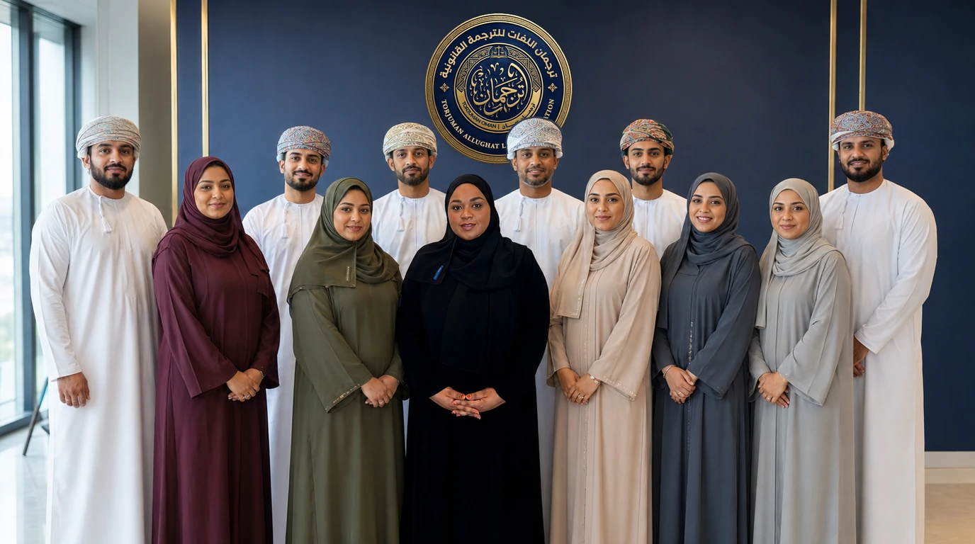 The Torjuman Oman team at the Muscat office